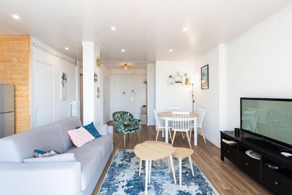 #15 2p Magnan Sea View 5 Min Beach Terrace & Parking Apartment Nice